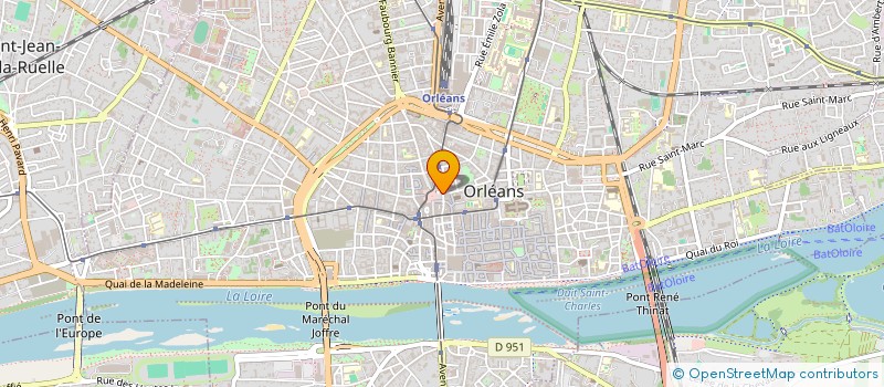 localisation de l'entreprise H PATRIMOINE à ORLEANS
