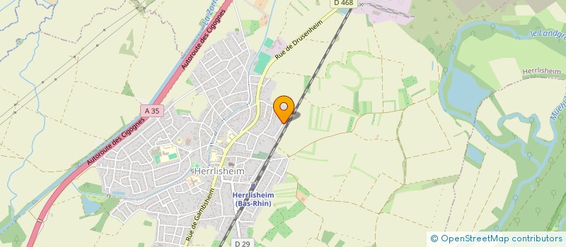 localisation de l'entreprise H PATRIMOINE  HERRLISHEIM