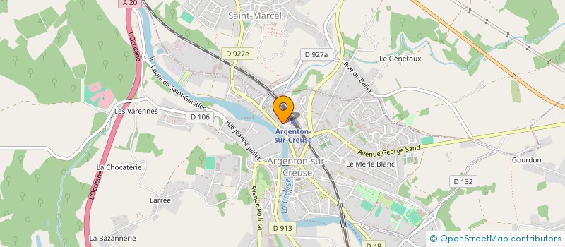 localisation de l'entreprise H.R. à LE MENOUX