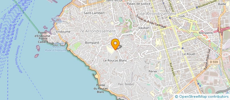 localisation de l'entreprise H.R. CONSEIL à MARSEILLE