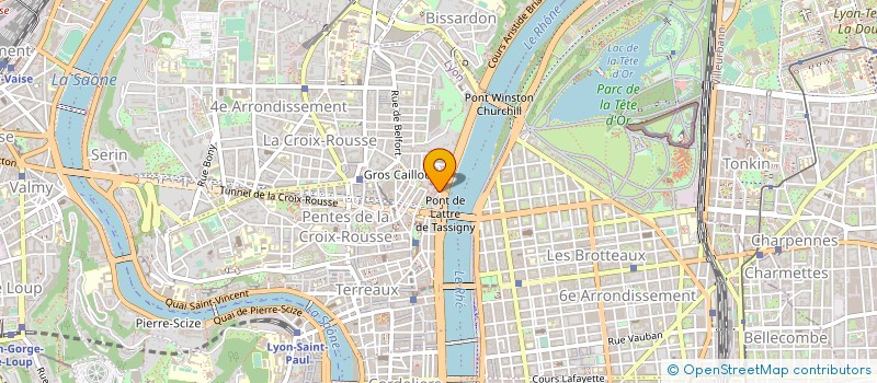 localisation de l'entreprise H.R.D. HIFI RECHERCHES ET DEVELOPPEMENTS à LYON