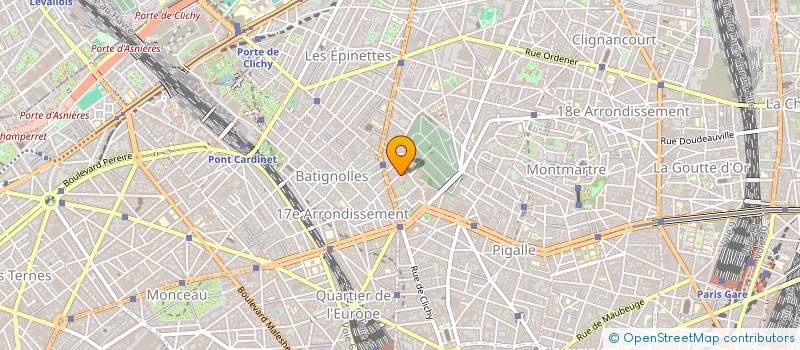 localisation de l'entreprise H.R.E.C  PARIS