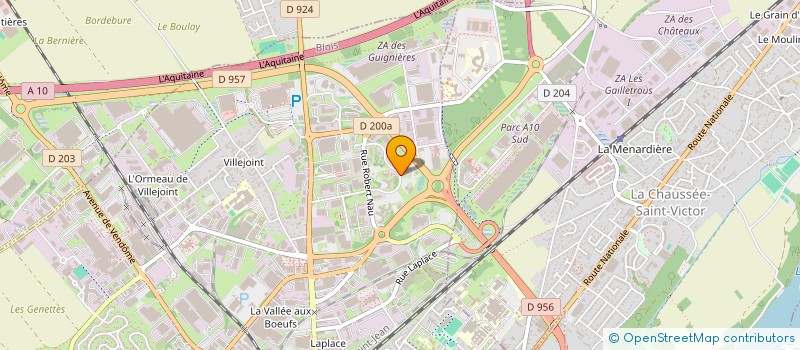 localisation de l'entreprise H.R.EX. H.O. BLOIS  BLOIS