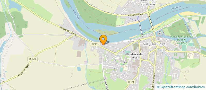 localisation de l'entreprise H&R HABITATION  SULLY-SUR-LOIRE
