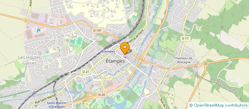 localisation de l'entreprise H.R.IM ETAMPES à ETAMPES