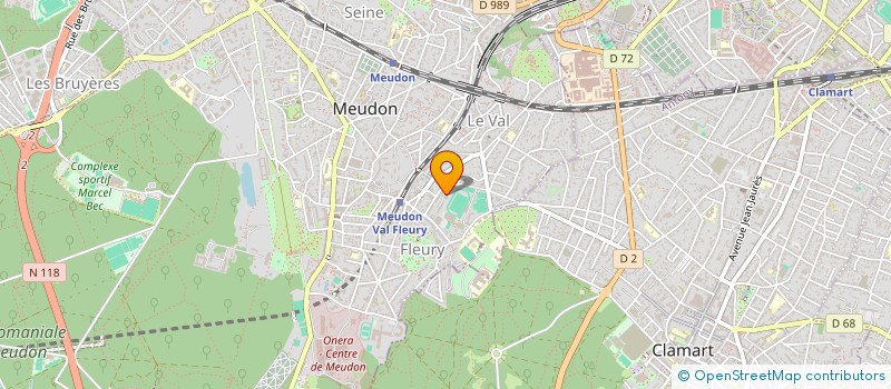 localisation de l'entreprise H&R MARKETING SOLUTIONS  MEUDON