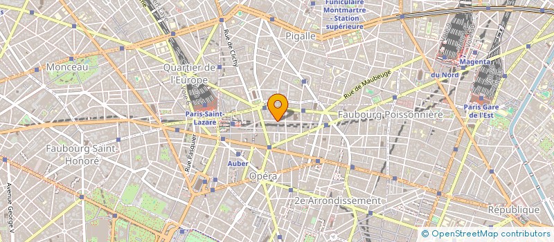 localisation de l'entreprise H.R. PARTICIPATIONS S.A.  PARIS