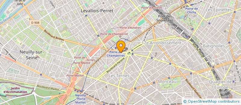 localisation de l'entreprise H.R.SARL  PARIS