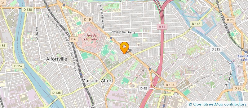 localisation de l'entreprise H R VIDEIRA à MAISONS-ALFORT