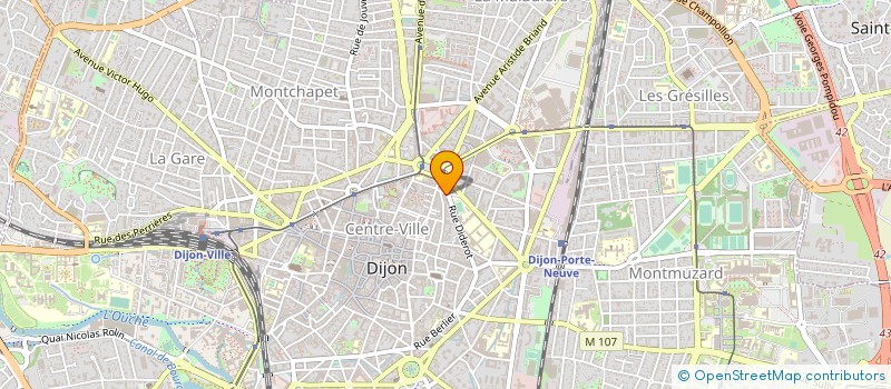 localisation de l'entreprise H RETAIL  DIJON