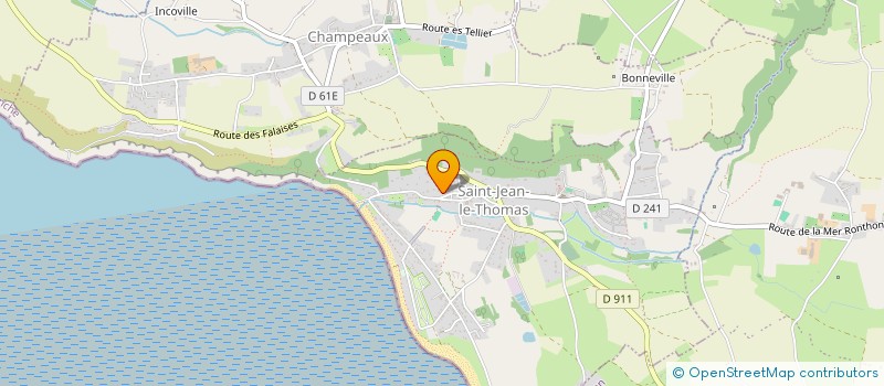 localisation de l'entreprise H S 2 N  SAINT-JEAN-LE-THOMAS