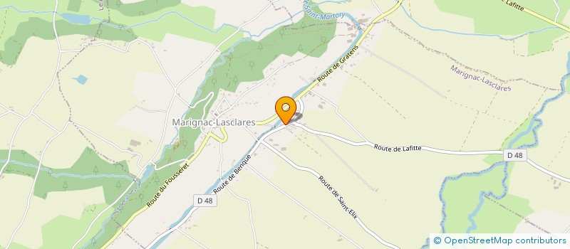 localisation de l'entreprise H&S ALTHABEGOITY  MARIGNAC-LASCLARES