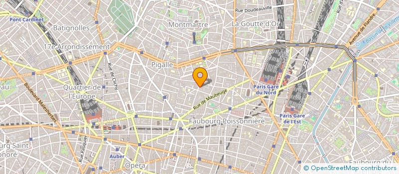 localisation de l'entreprise H & S COIFFURE  PARIS