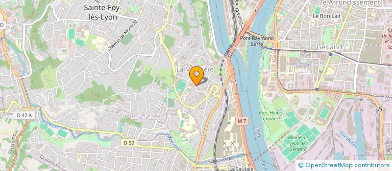 localisation de l'entreprise H.S. CONSULTING  LA MULATIERE