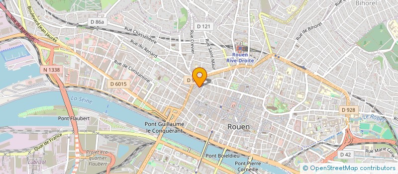 localisation de l'entreprise H S D à ROUEN