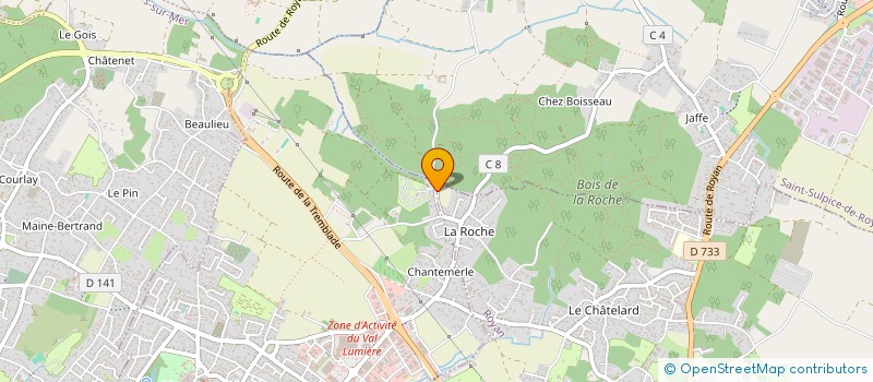 localisation de l'entreprise H.S.D. CONSULTING  VAUX-SUR-MER