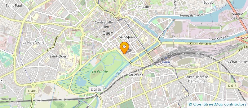 localisation de l'entreprise H.S.D.P AVOCATS à CAEN