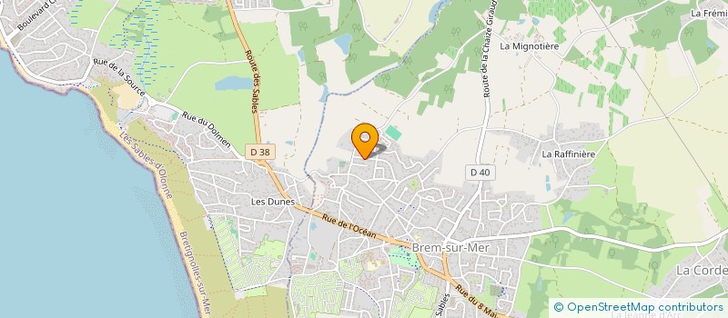 localisation de l'entreprise H?S FRANCE à BREM-SUR-MER