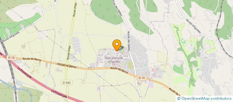 localisation de l'entreprise H&S INVESTISSEMENT  EGUILLES