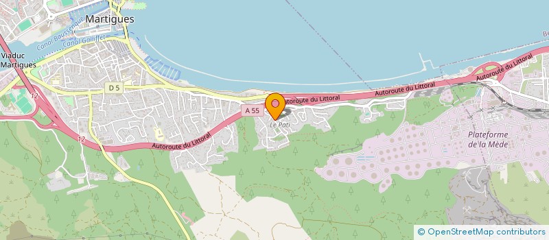 localisation de l'entreprise H&S SOCIETE CIVILE  MARTIGUES