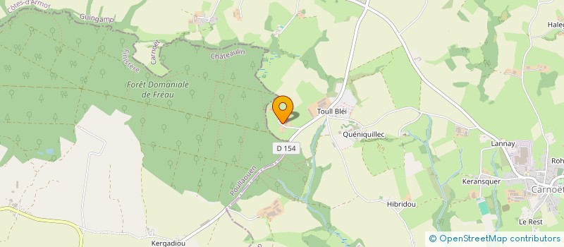 localisation de l'entreprise H-SERVICES  CARNOET