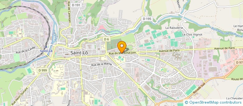 localisation de l'entreprise H SPORT HORSES  SAINT-LO