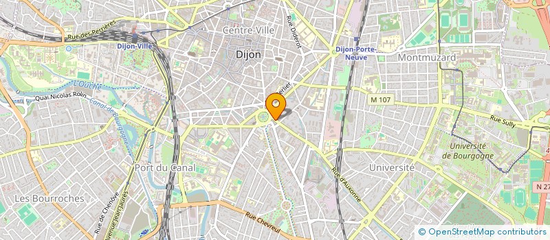 localisation de l'entreprise H STYLE à DIJON