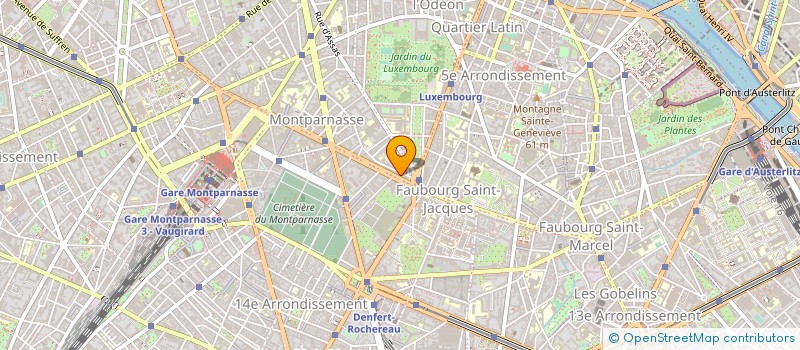 localisation de l'entreprise H.T. à PARIS