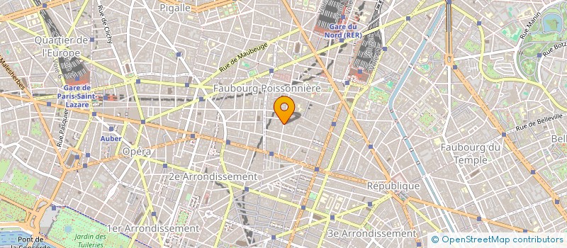 localisation de l'entreprise H T B  PARIS