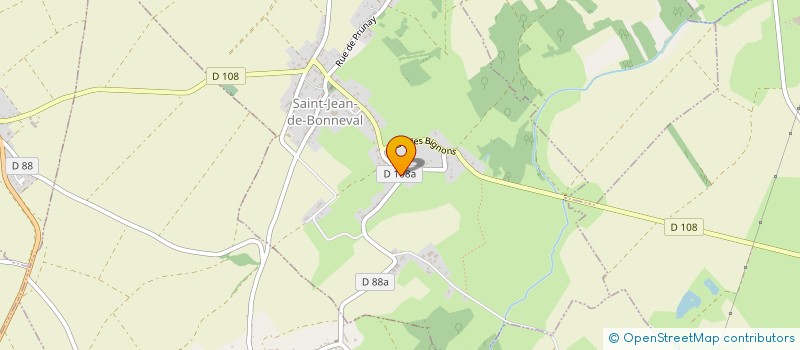 localisation de l'entreprise H.T.C.O PERGOLA ET AUTOMATISME  SAINT-JEAN-DE-BONNEVAL