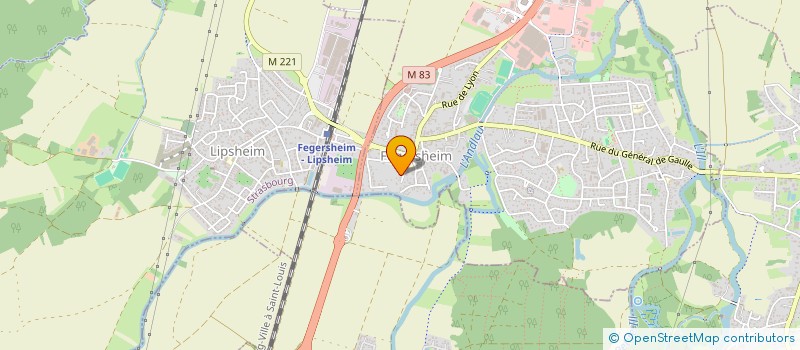 localisation de l'entreprise H.T. CLEAN AUTO  FEGERSHEIM