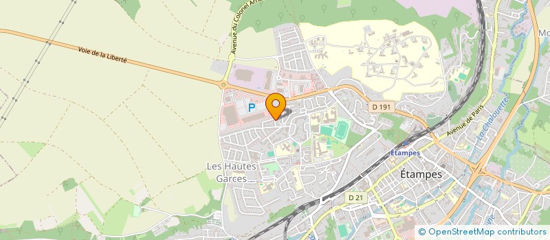 localisation de l'entreprise H&T CLEAN SERVICES à ETAMPES