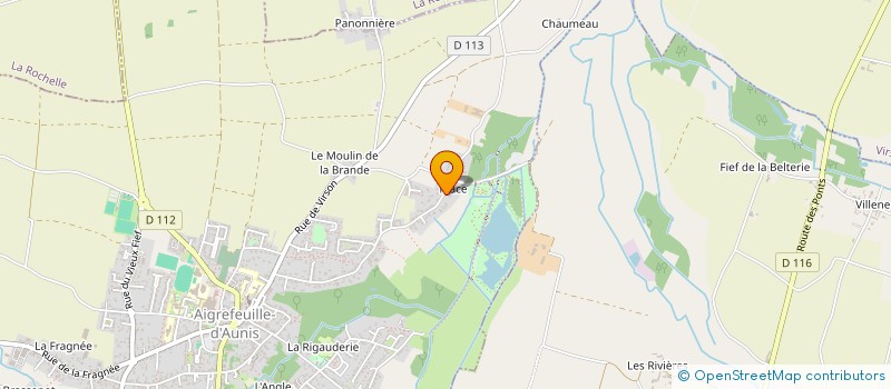 localisation de l'entreprise H.T. CLIMATISATION à AIGREFEUILLE-D'AUNIS