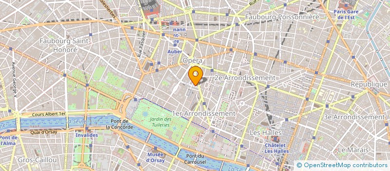 localisation de l'entreprise H.T.L.  PARIS