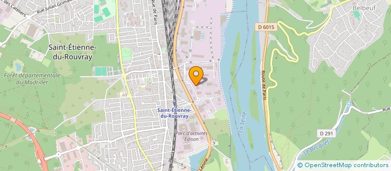localisation de l'entreprise H.T.R.8 à SAINT-ETIENNE-DU-ROUVRAY