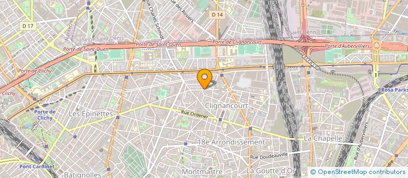 localisation de l'entreprise H.T SUPERMARCHE  PARIS