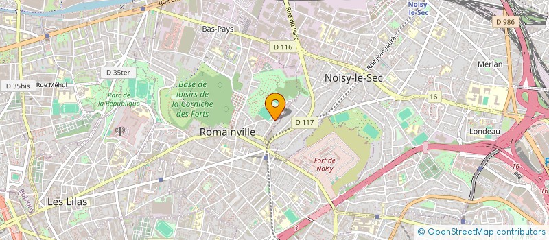 localisation de l'entreprise H-TAG COMPANY à ROMAINVILLE