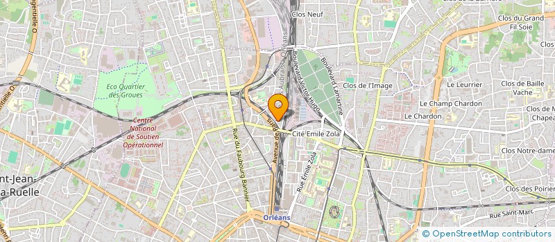 localisation de l'entreprise H TAXI à ORLEANS