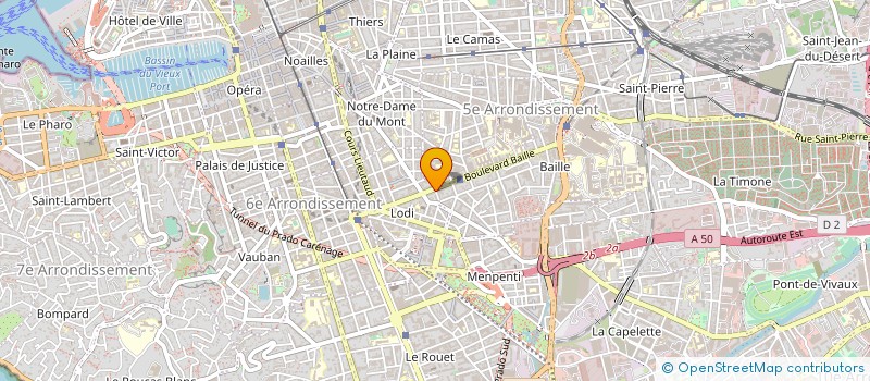 localisation de l'entreprise H TECH STORE à MARSEILLE