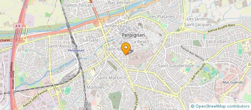 localisation de l'entreprise H+TRADING  PERPIGNAN