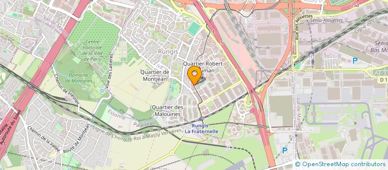 localisation de l'entreprise H TRANSPORTS SERVICES à ATHIS-MONS