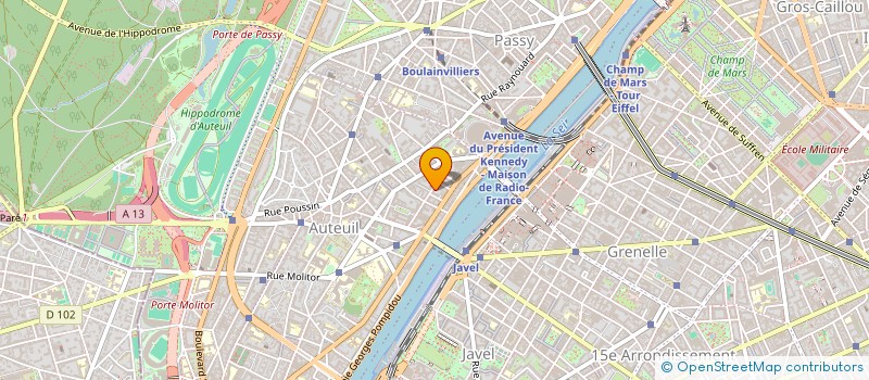 localisation de l'entreprise H U B I C C  PARIS