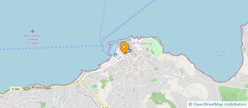 localisation de l'entreprise H.V. HOLDINVEST à SAINT TROPEZ