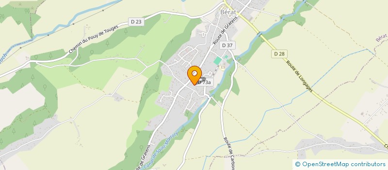 localisation de l'entreprise H V P  BERAT