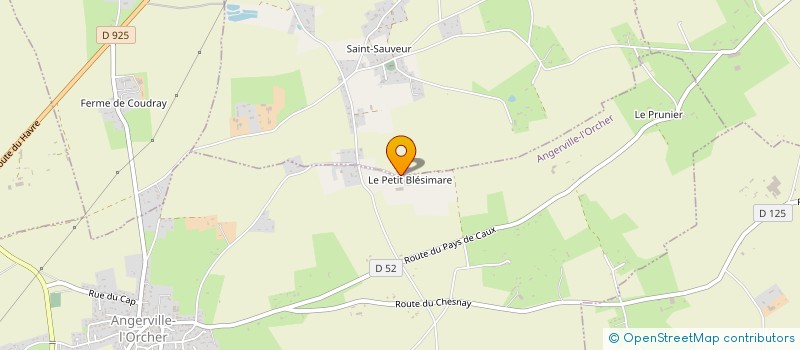 localisation de l'entreprise H VICTORIA  SAINT-SAUVEUR-D'EMALLEVILLE