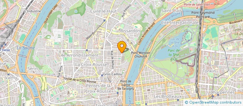 localisation de l'entreprise H. & Y. COLLET  LYON