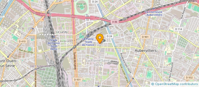localisation de l'entreprise H&Y CONSULTING à SAINT-DENIS