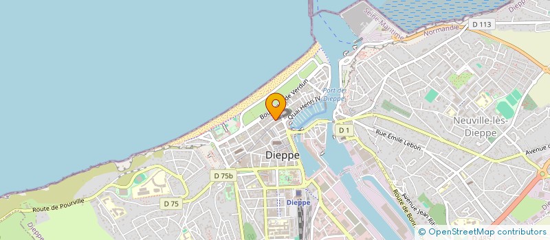 localisation de l'entreprise H.Y.M.E.L. à DIEPPE