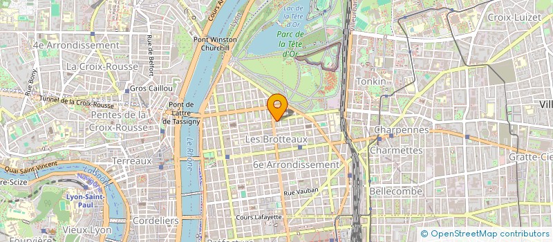 localisation de l'entreprise H.Y.S.  LYON