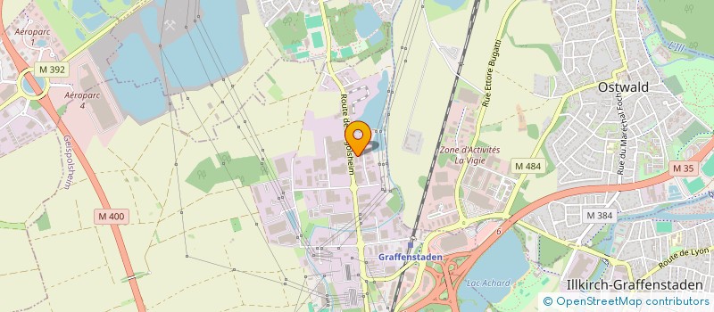 localisation de l'entreprise H1  GEISPOLSHEIM